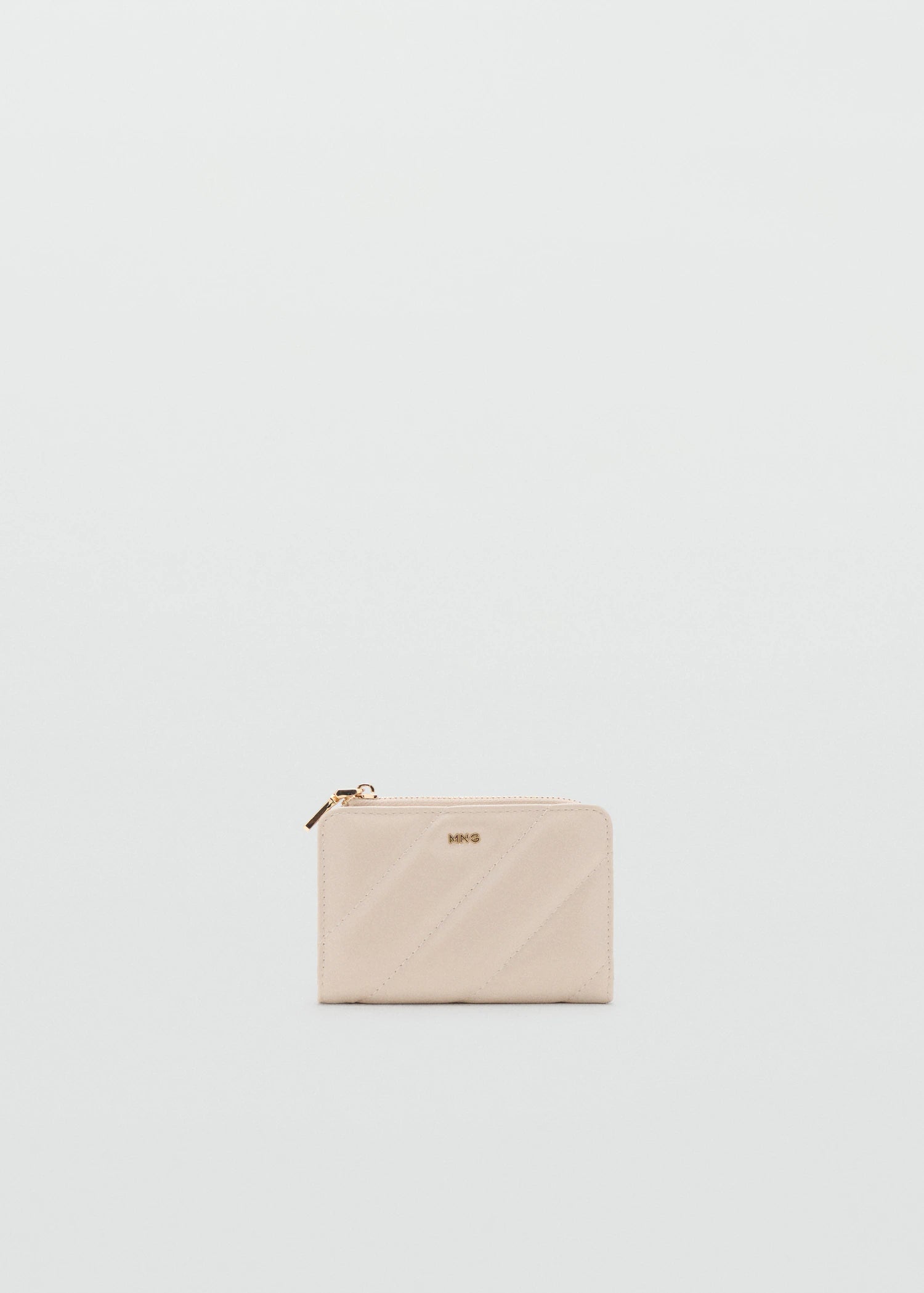 Small Padded Wallet Off White