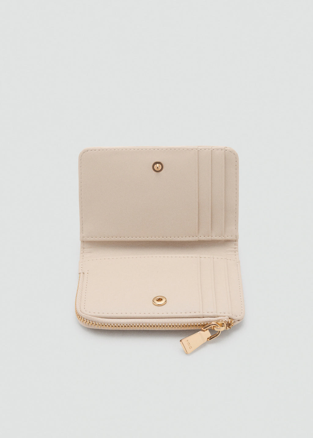 Small Padded Wallet Off White