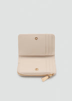 Small Padded Wallet Off White