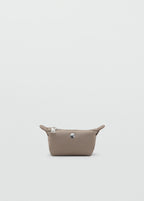 Small Nylon Vanity Case Light/Pastel Brown