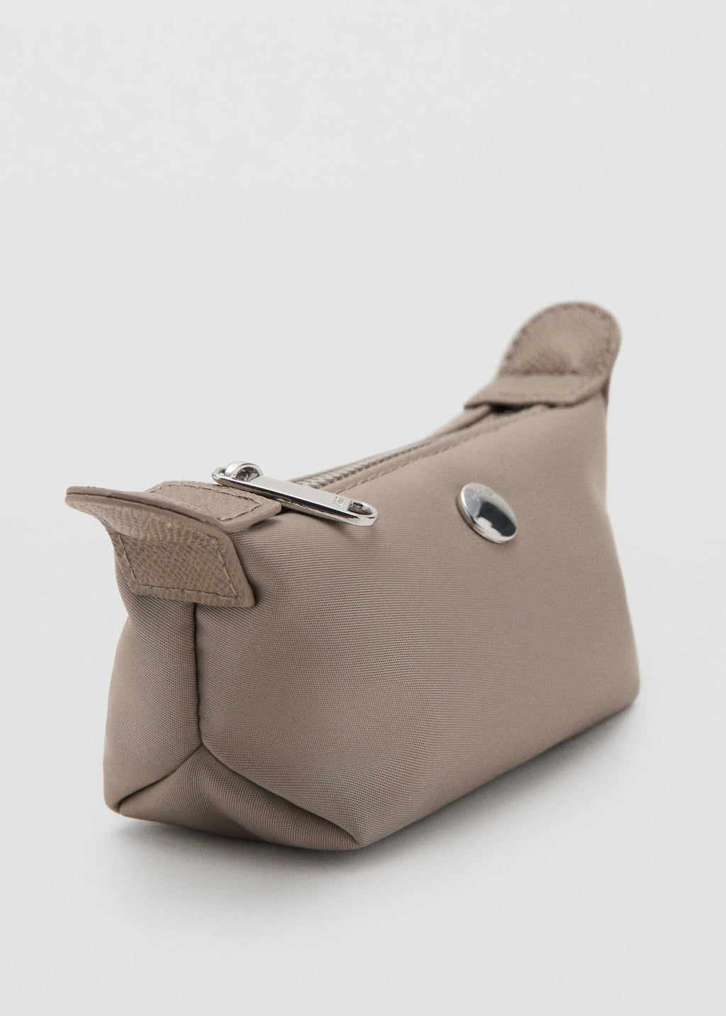 Small Nylon Vanity Case Light/Pastel Brown