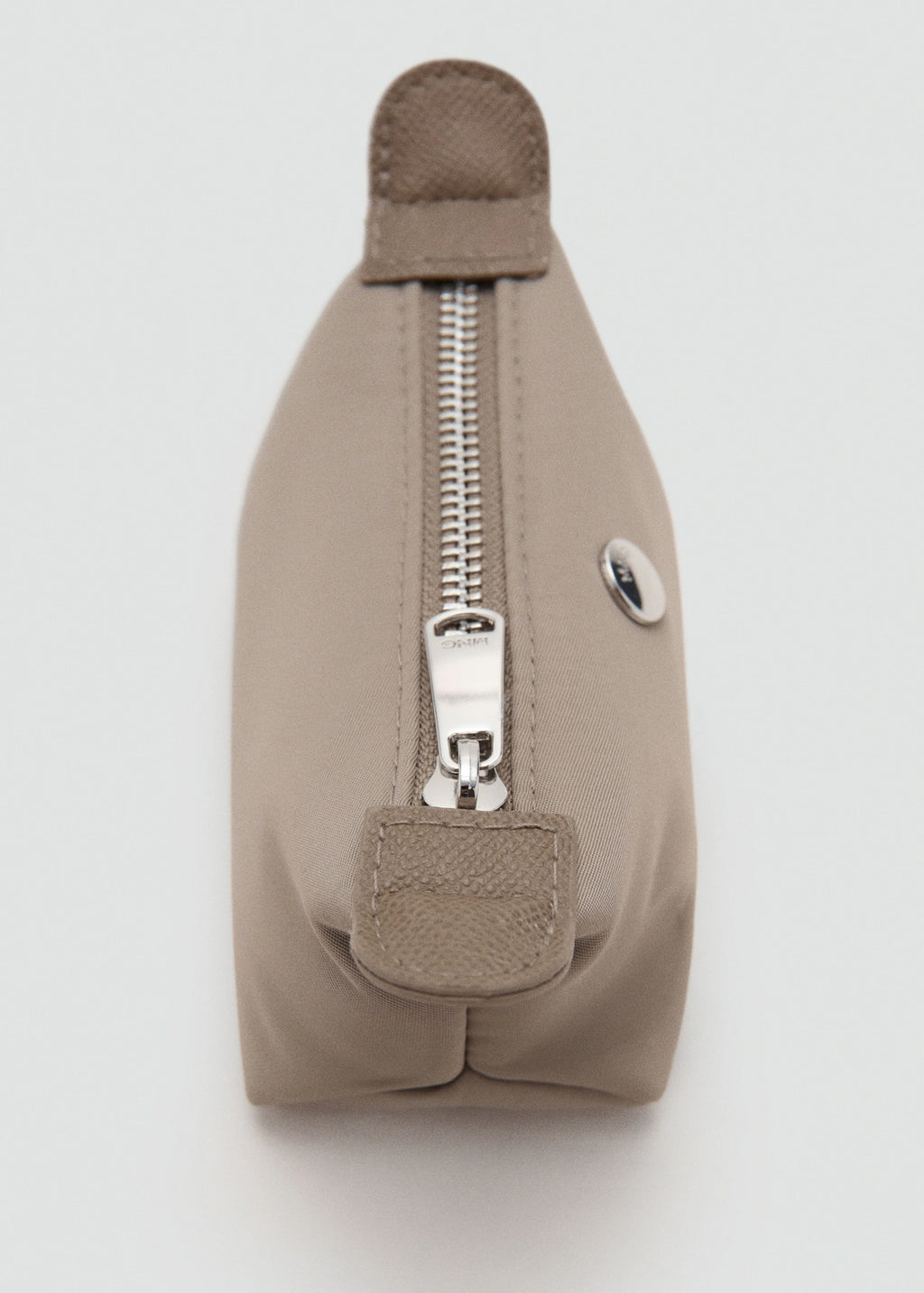 Small Nylon Vanity Case Light/Pastel Brown