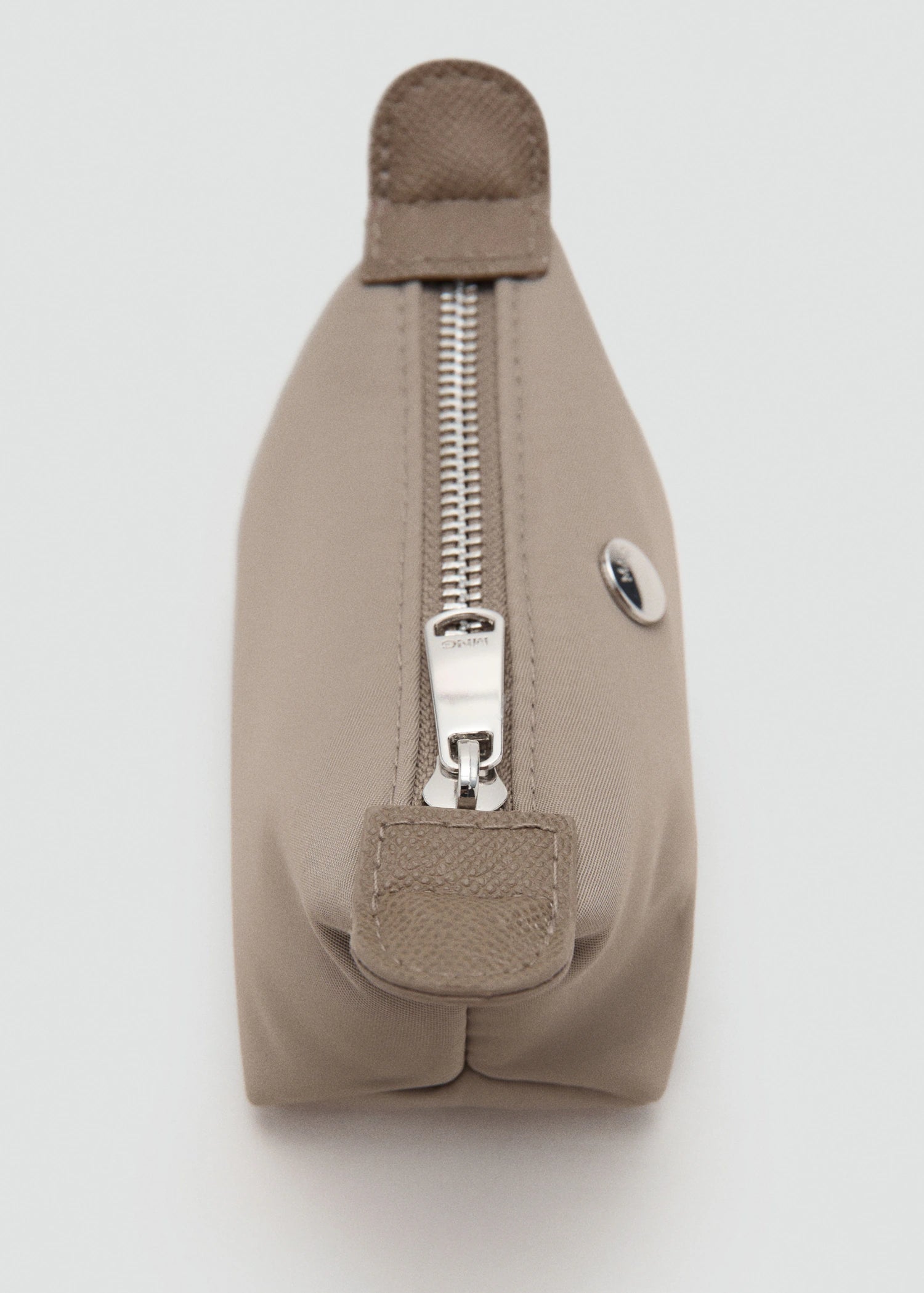 Small Nylon Vanity Case Light/Pastel Brown