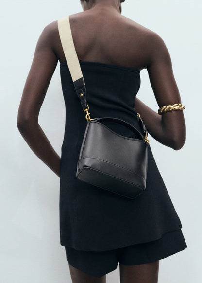 Small Bucket Bag Black