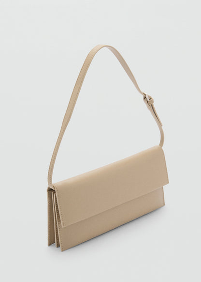 Shoulder Bag With Strap Medium Brown