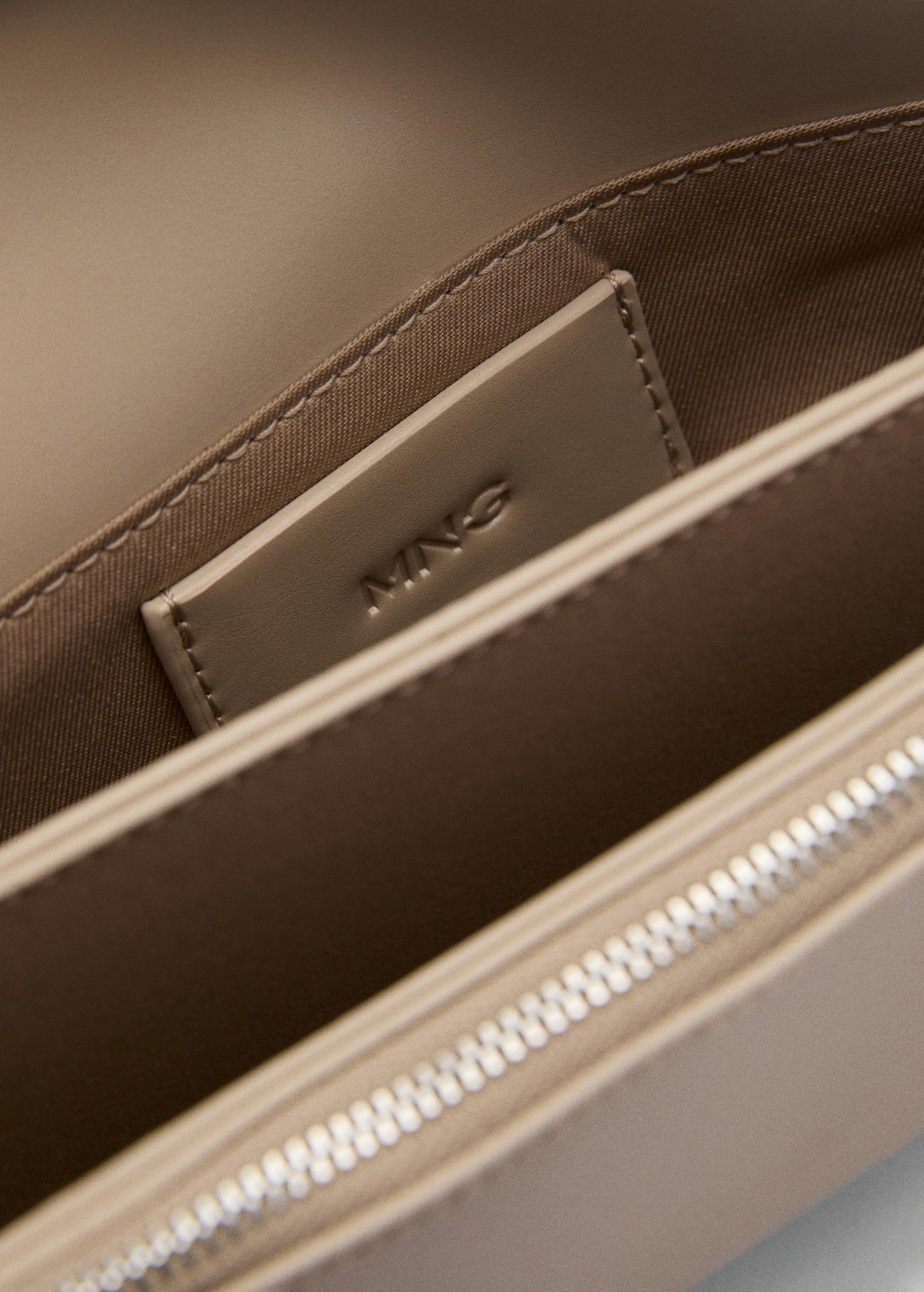 Shoulder Bag With Strap Medium Brown