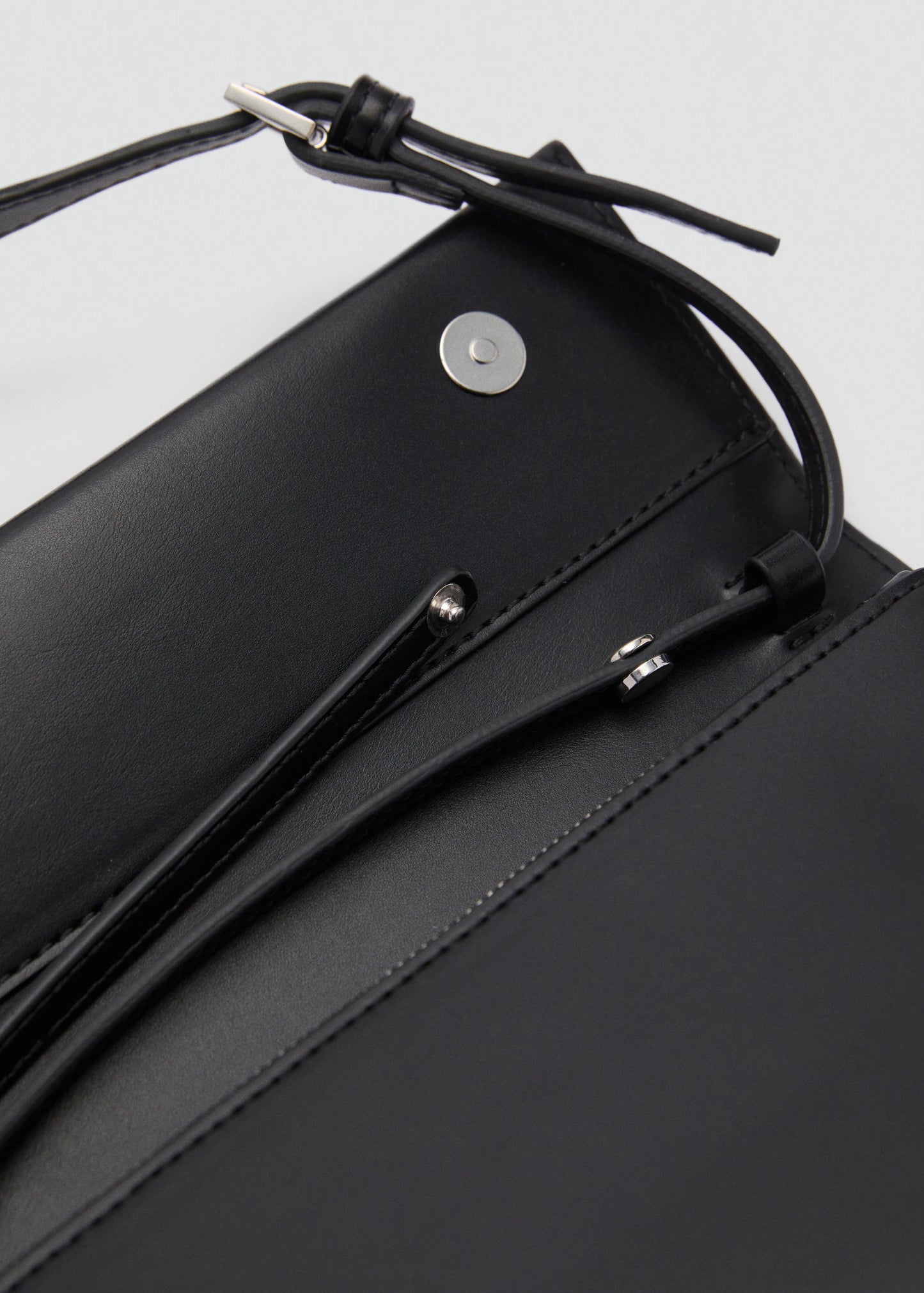 Shoulder Bag With Strap Black