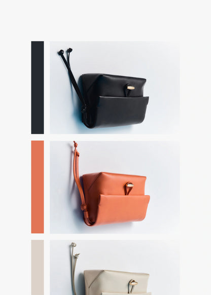 Shoulder Bag With Strap Orange