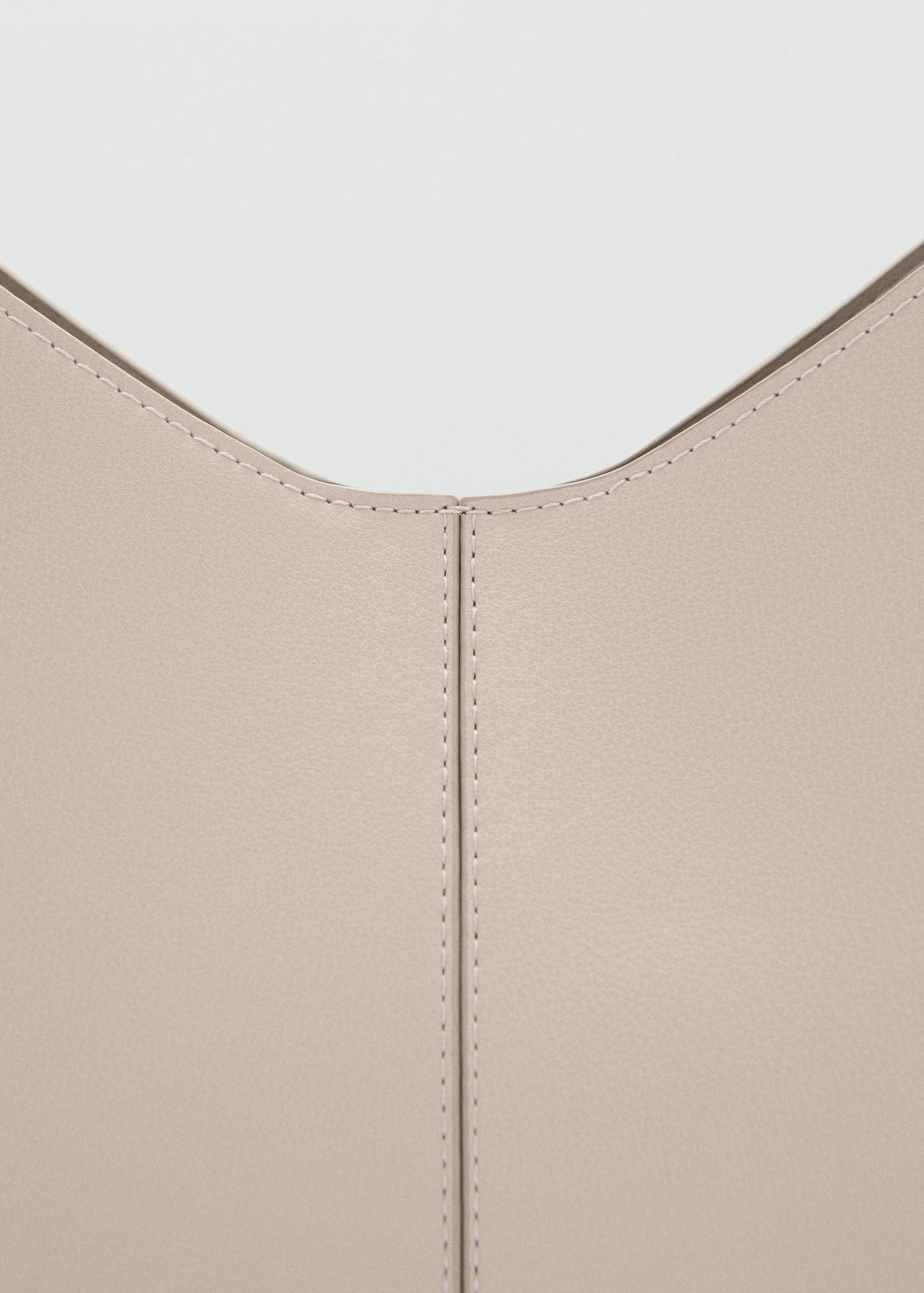 Shopper Bag With Metallic Detail Light/Pastel Grey