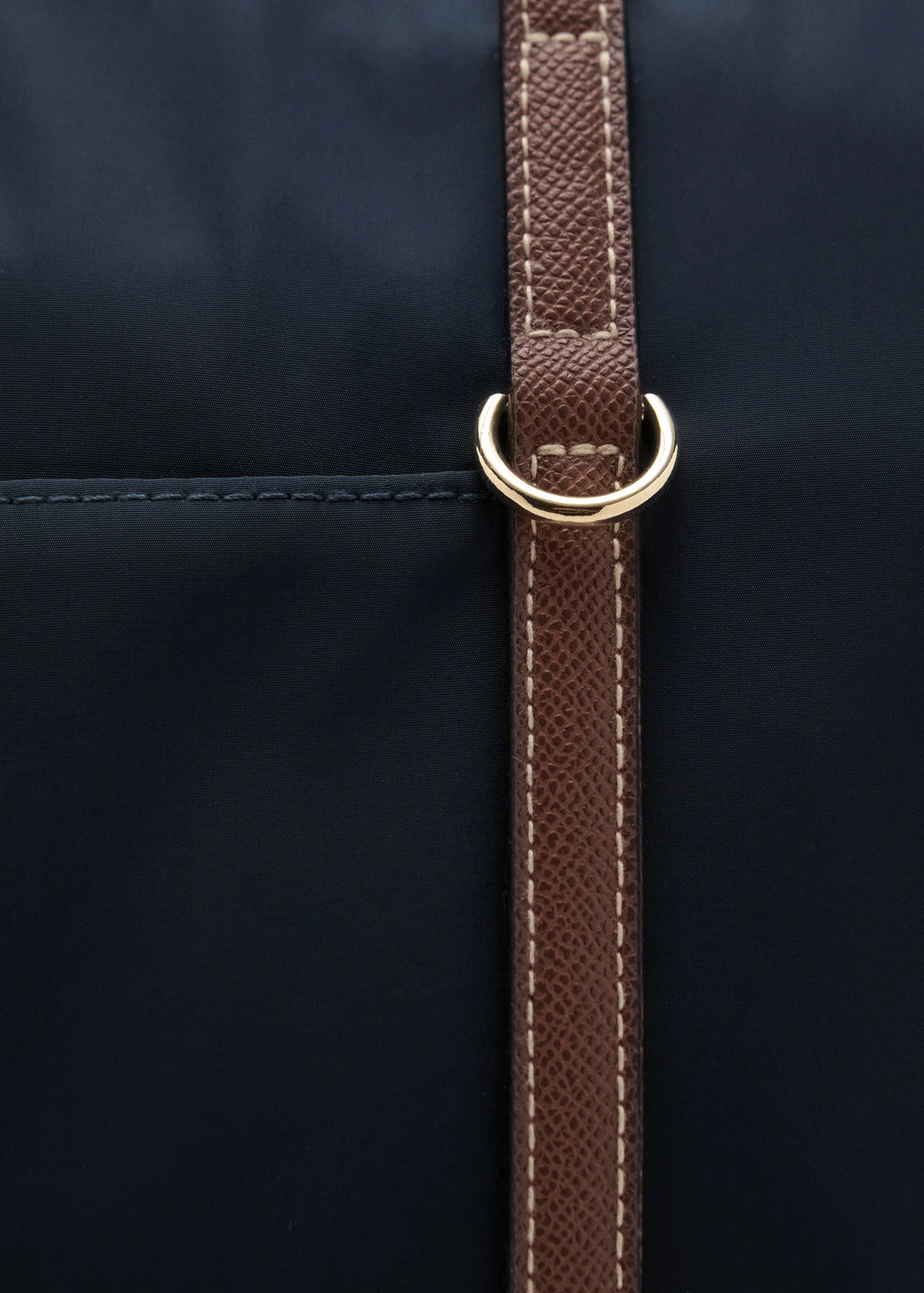 Shopper Bag With Double Handle Navy