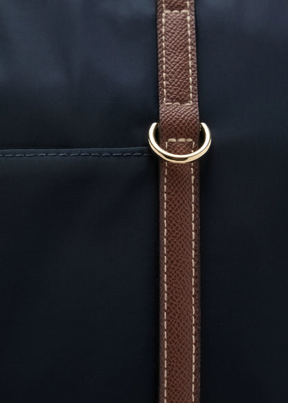 Shopper Bag With Double Handle Navy