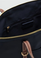 Shopper Bag With Double Handle Navy