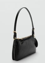 Shiny Shoulder Bag Black