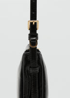 Shiny Shoulder Bag Black