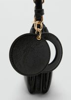 Shiny Shoulder Bag Black