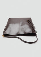 Shiny Shoulder Bag Chocolate