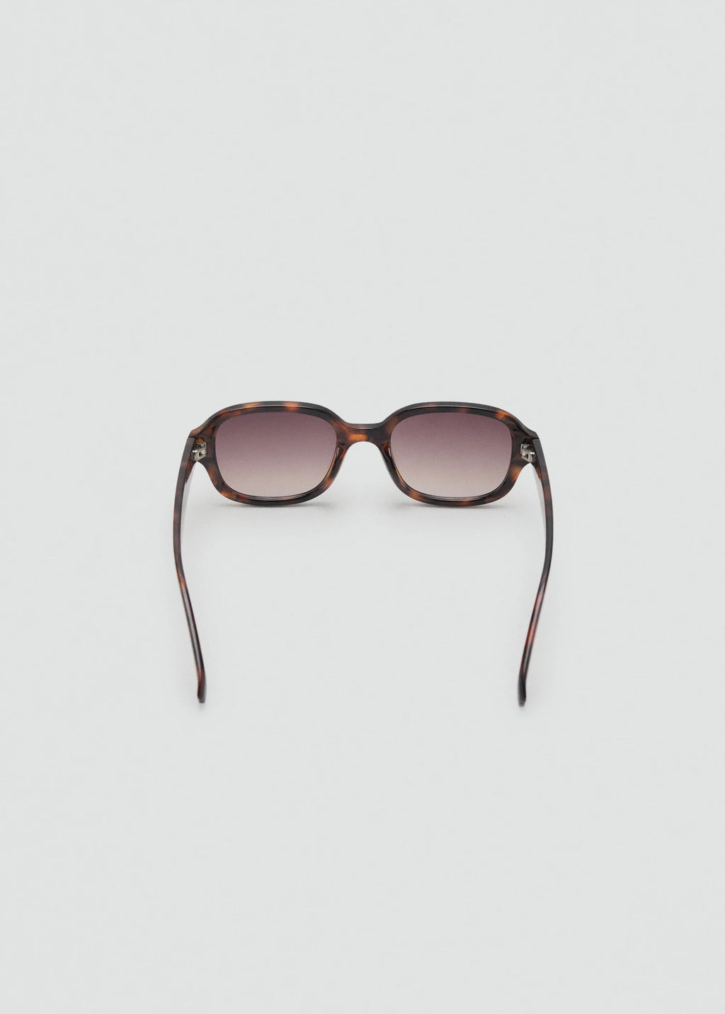 Semi Transparent Frame Sunglasses Chocolate
