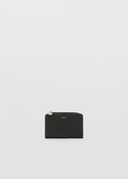 Safiano Effect Wallet With Flap Black