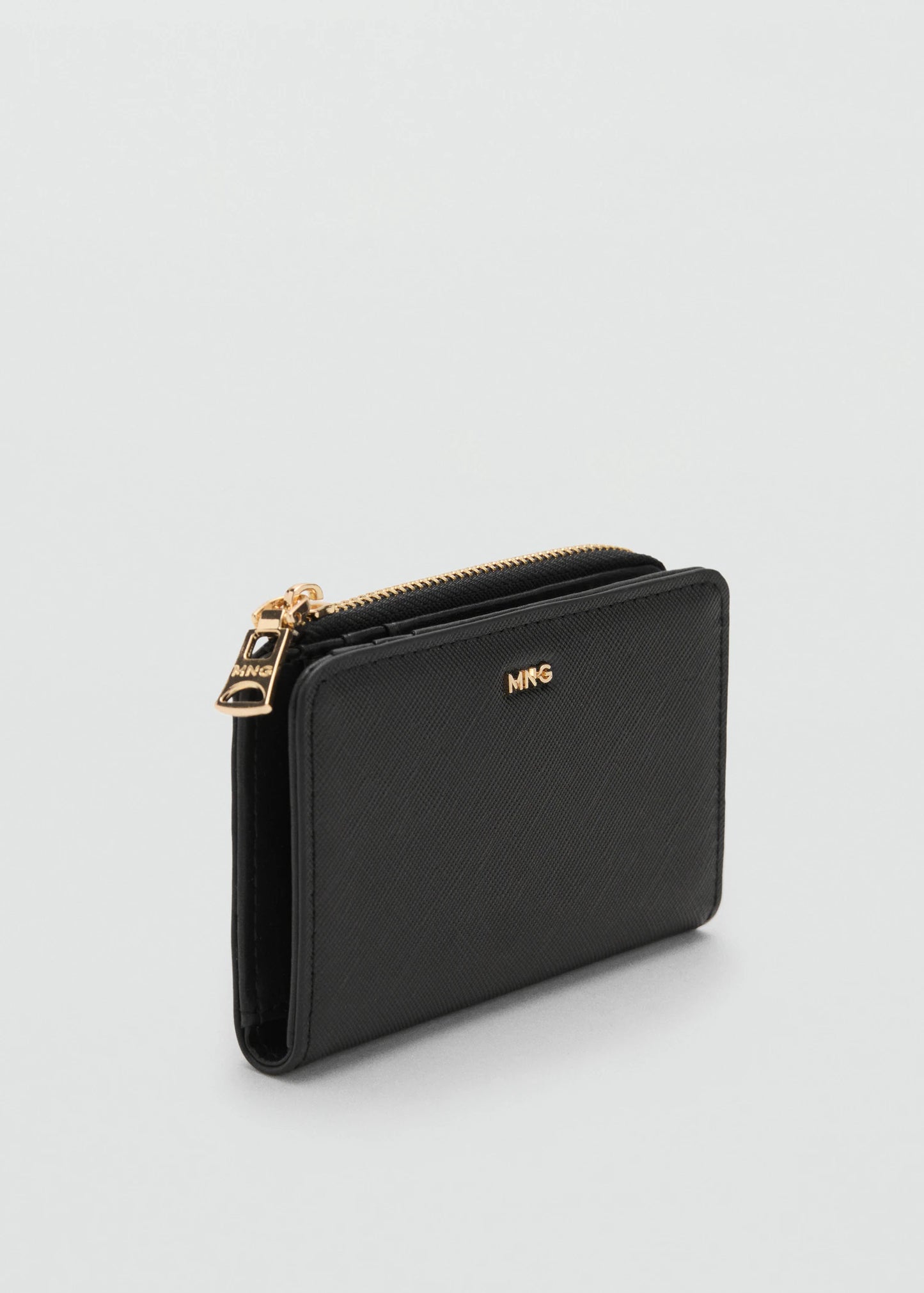 Safiano Effect Wallet With Flap Black