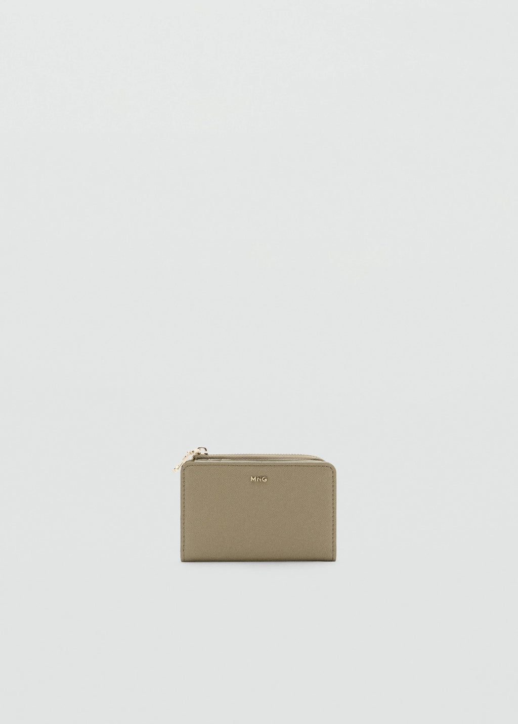 Safiano Effect Wallet With Flap Khaki