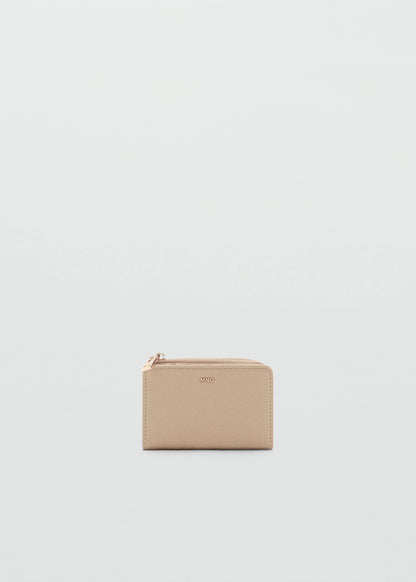 Safiano Effect Wallet With Flap Vanilla