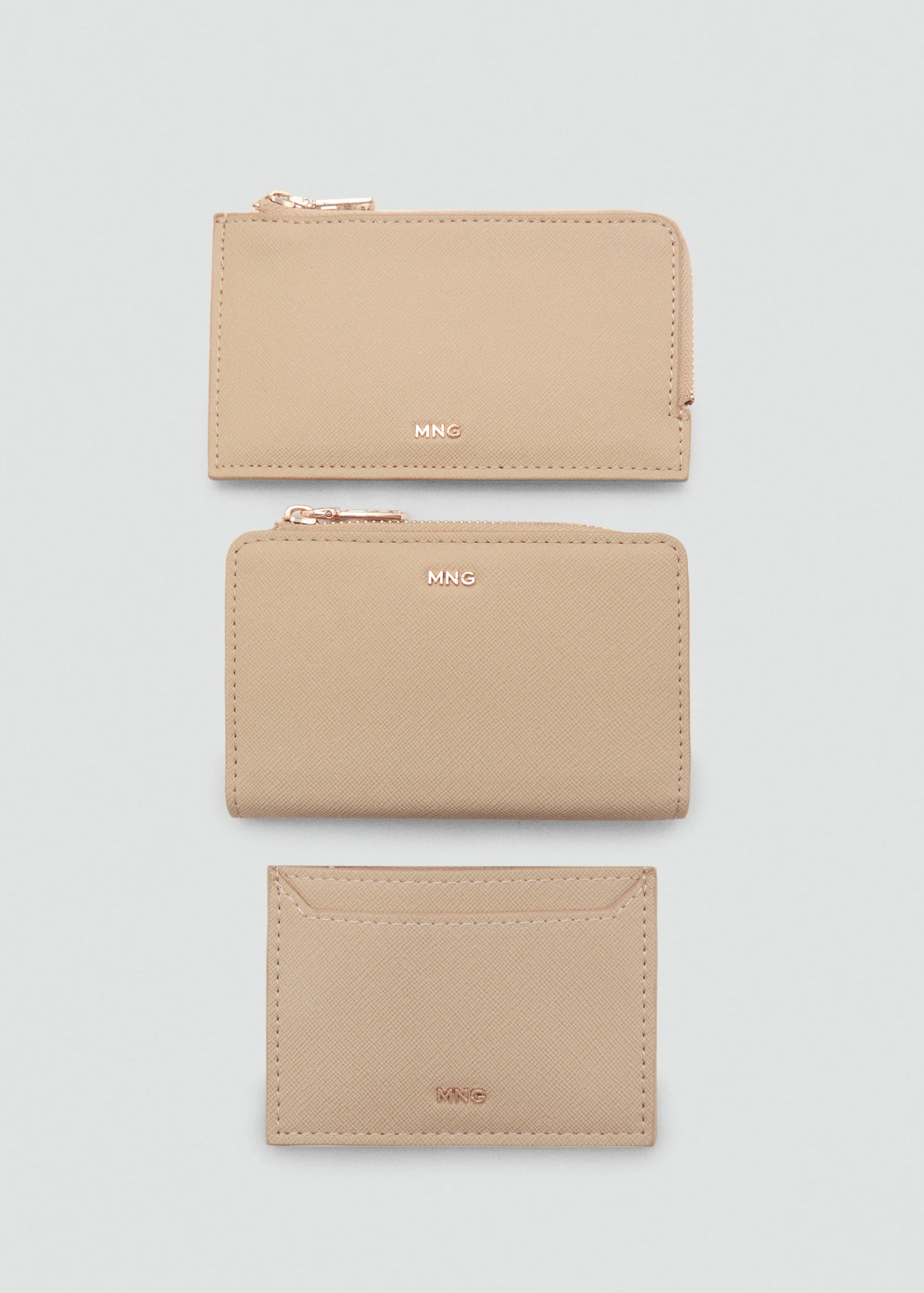 Safiano Effect Wallet With Flap Vanilla
