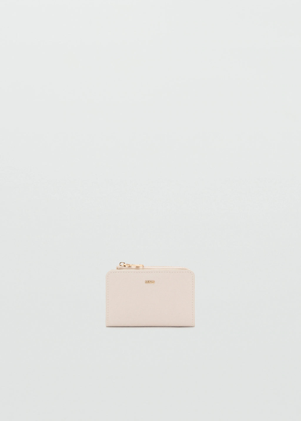 Safiano Effect Wallet With Flap Off White