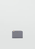 Safiano Effect Wallet With Flap Light/Pastel Grey