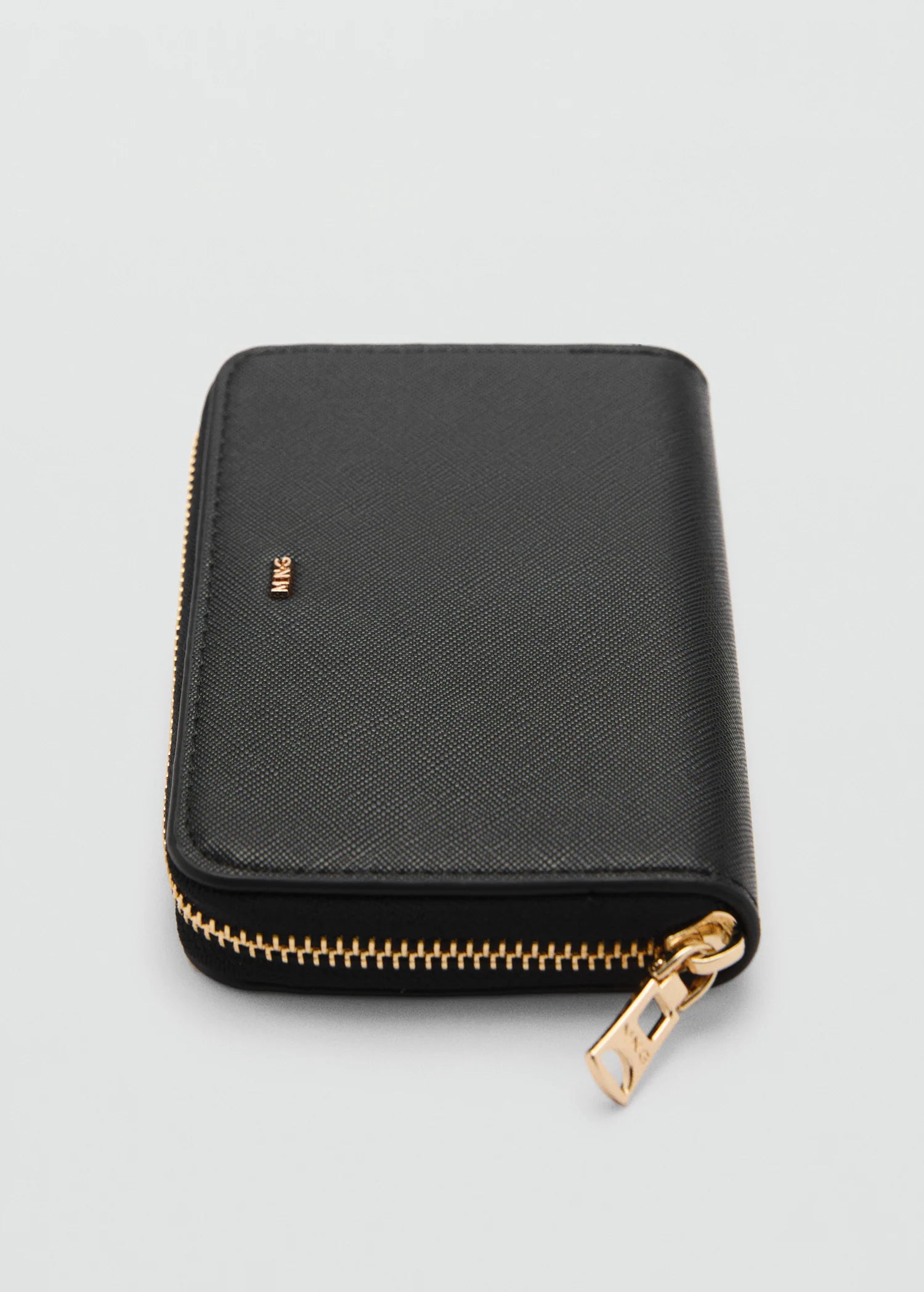 Saffiano Effect Wallet Black