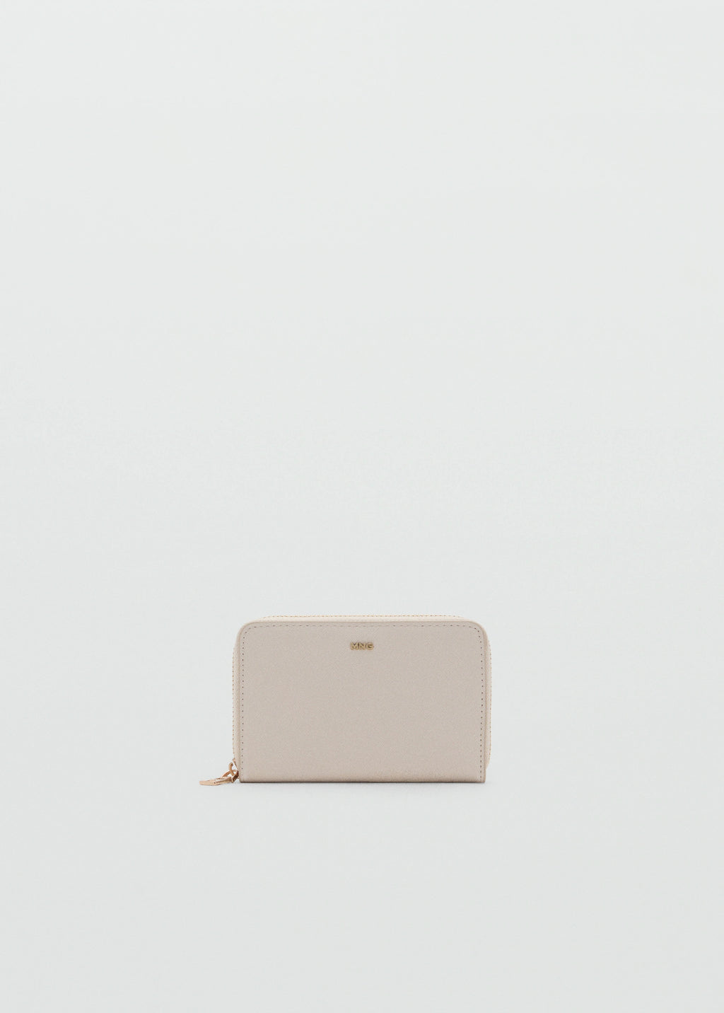 Saffiano Effect Wallet Off White