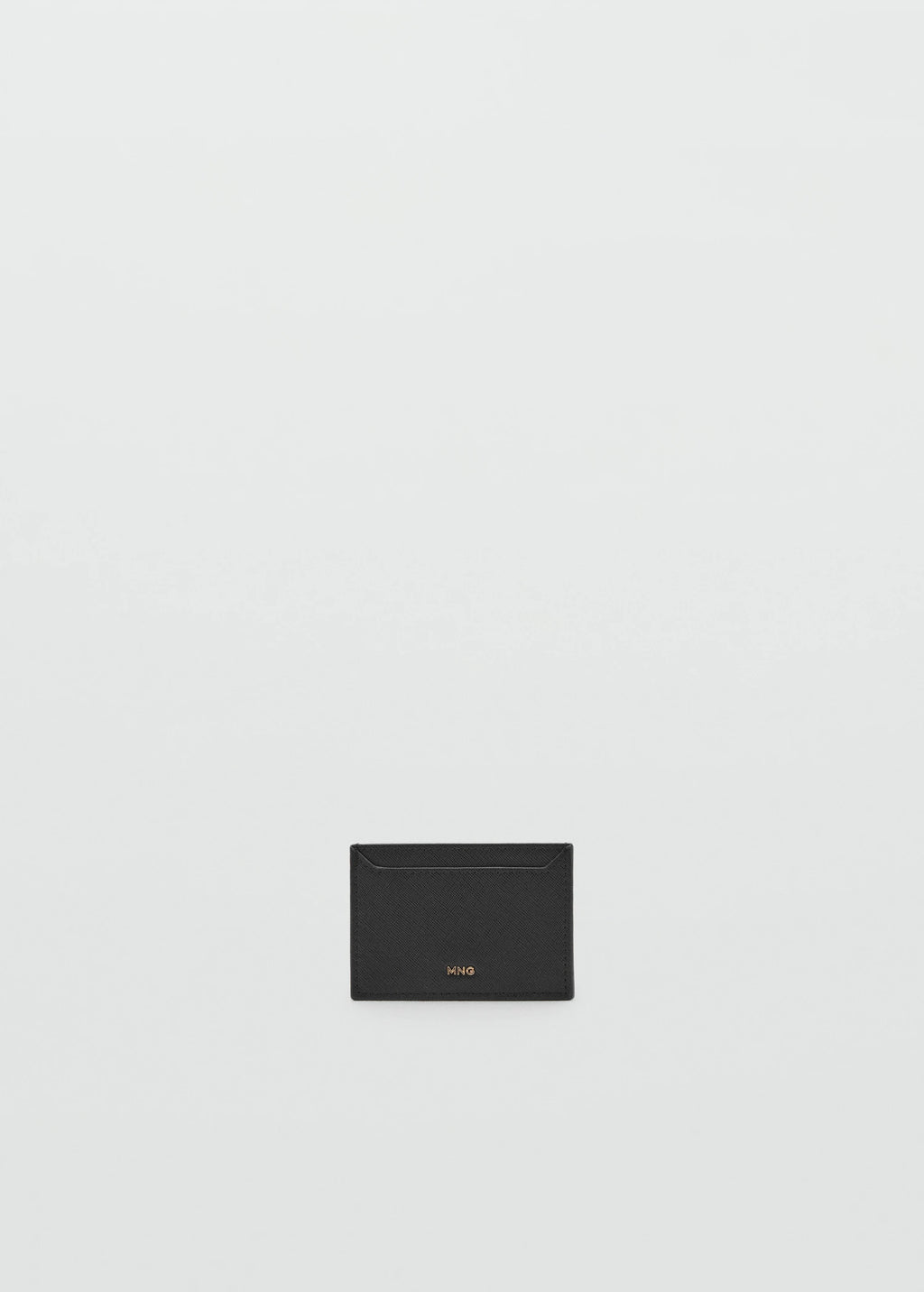 Saffiano Effect Cardholder Black