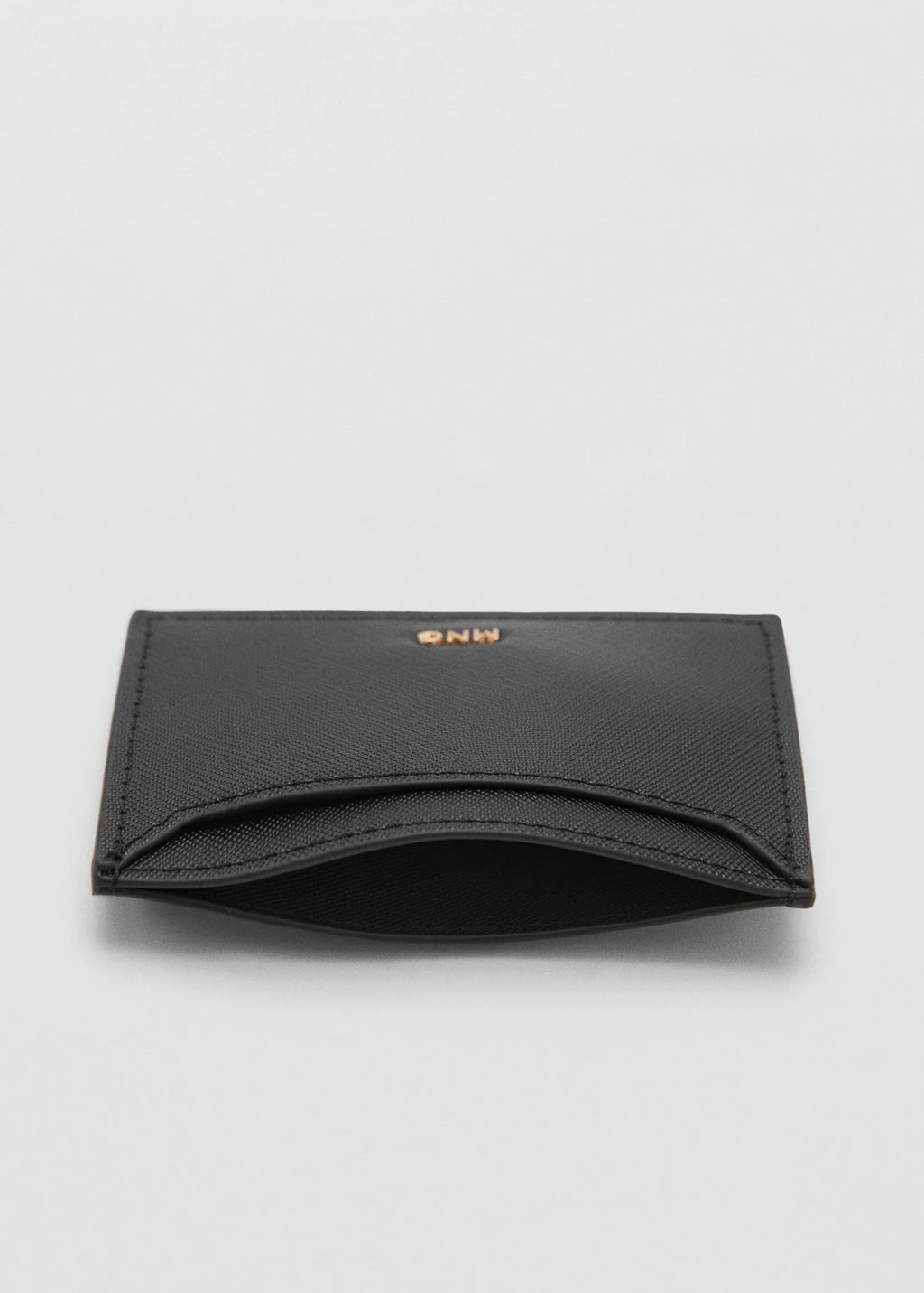 Saffiano Effect Cardholder Black