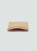 Saffiano Effect Cardholder Vanilla