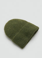 Rib Knit Cap Khaki