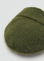 Rib Knit Cap Khaki