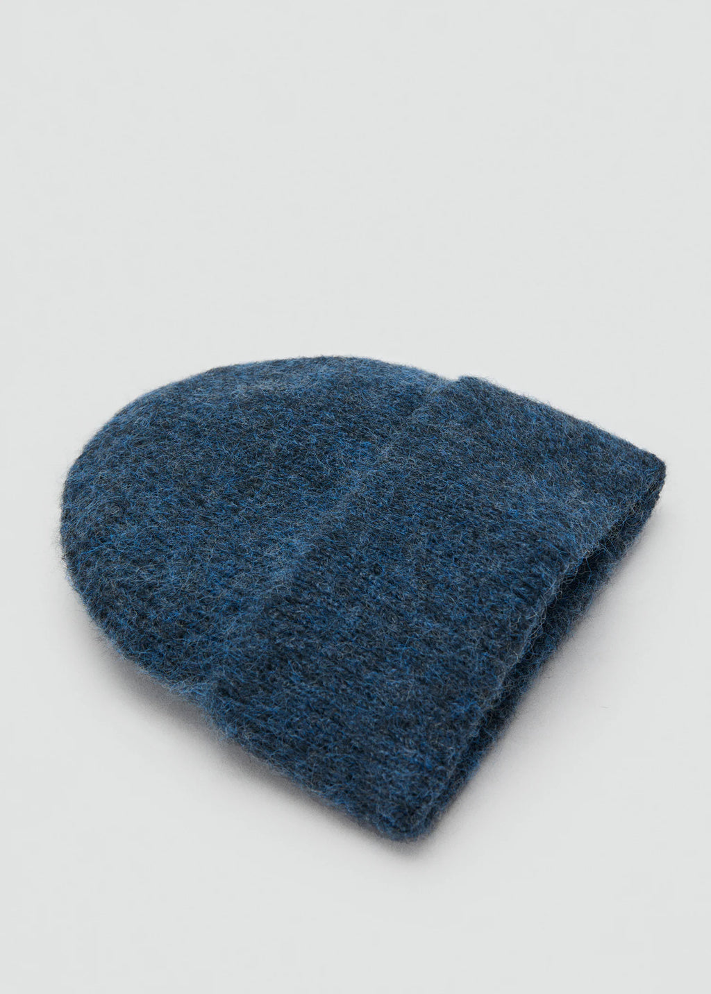 Rib Knit Cap Navy