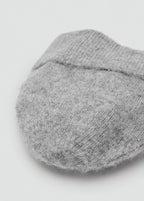 Rib Knit Cap Medium Heather Grey