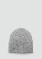 Rib Knit Cap Medium Heather Grey