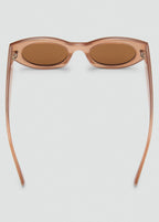 Resin Frame Sunglasses Brown