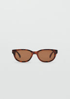 Resin Frame Sunglasses Chocolate