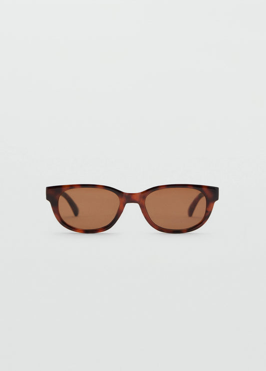 Resin Frame Sunglasses Chocolate
