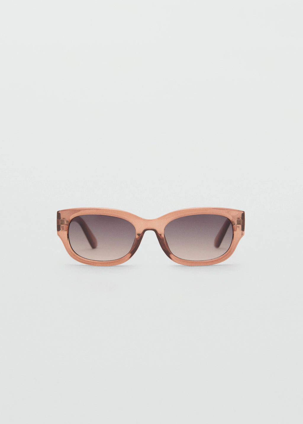 Resin Frame Sunglasses Peach