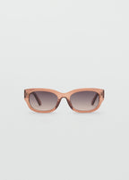 Resin Frame Sunglasses Peach