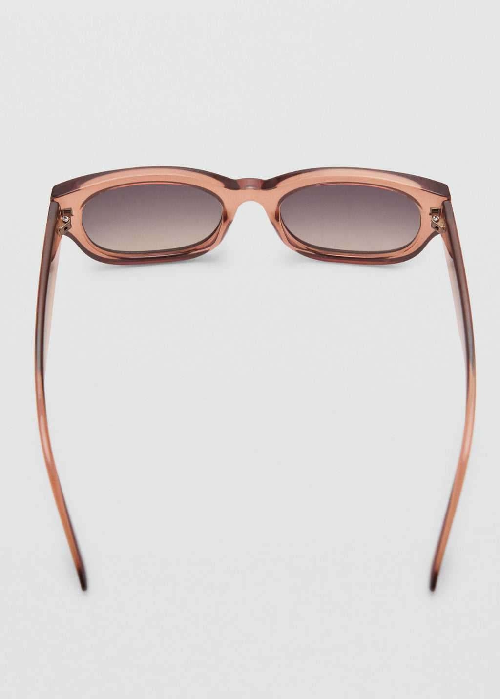 Resin Frame Sunglasses Peach
