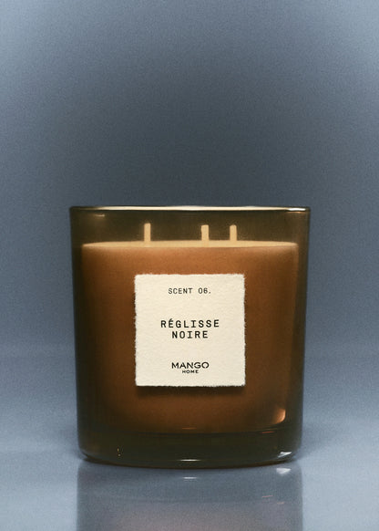 Reglisse Noire Scented Candle 500 G Brown