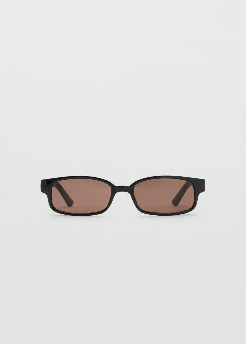 Rectangular Frame Sunglasses Black