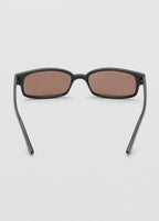 Rectangular Frame Sunglasses Black