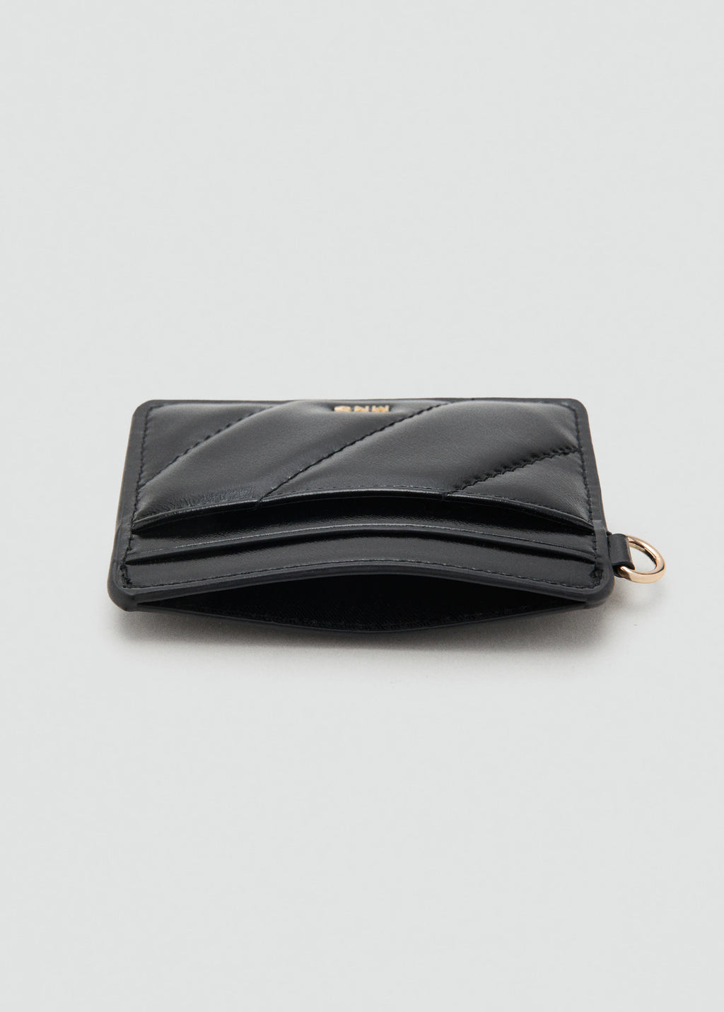 Quilted Cardholder Black
