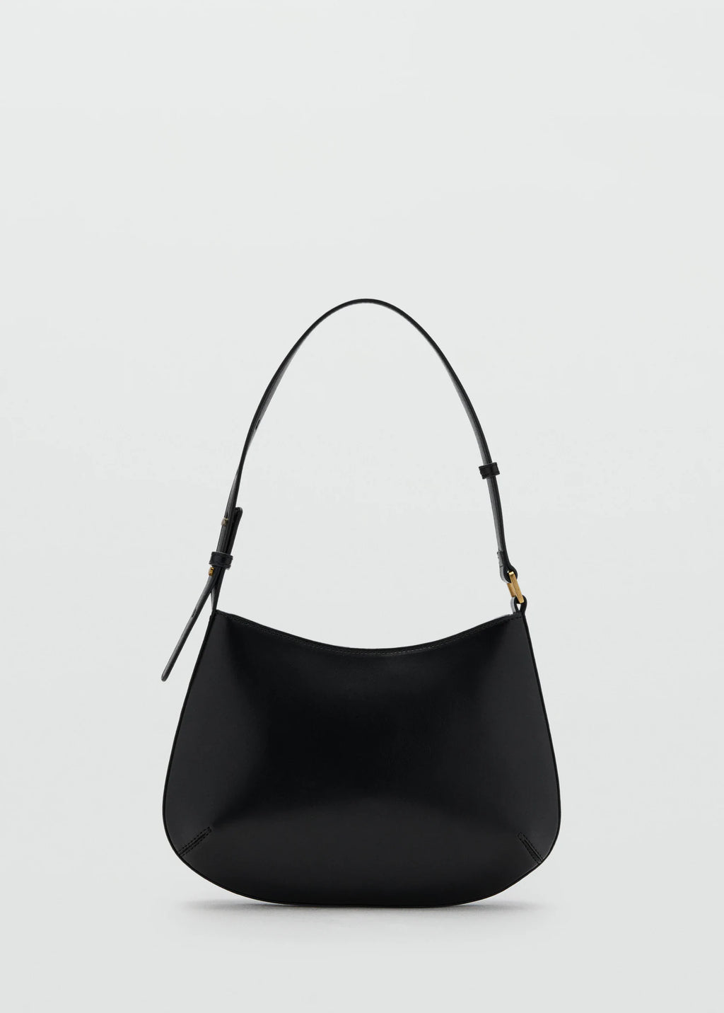 Oval Shoulder Bag Black