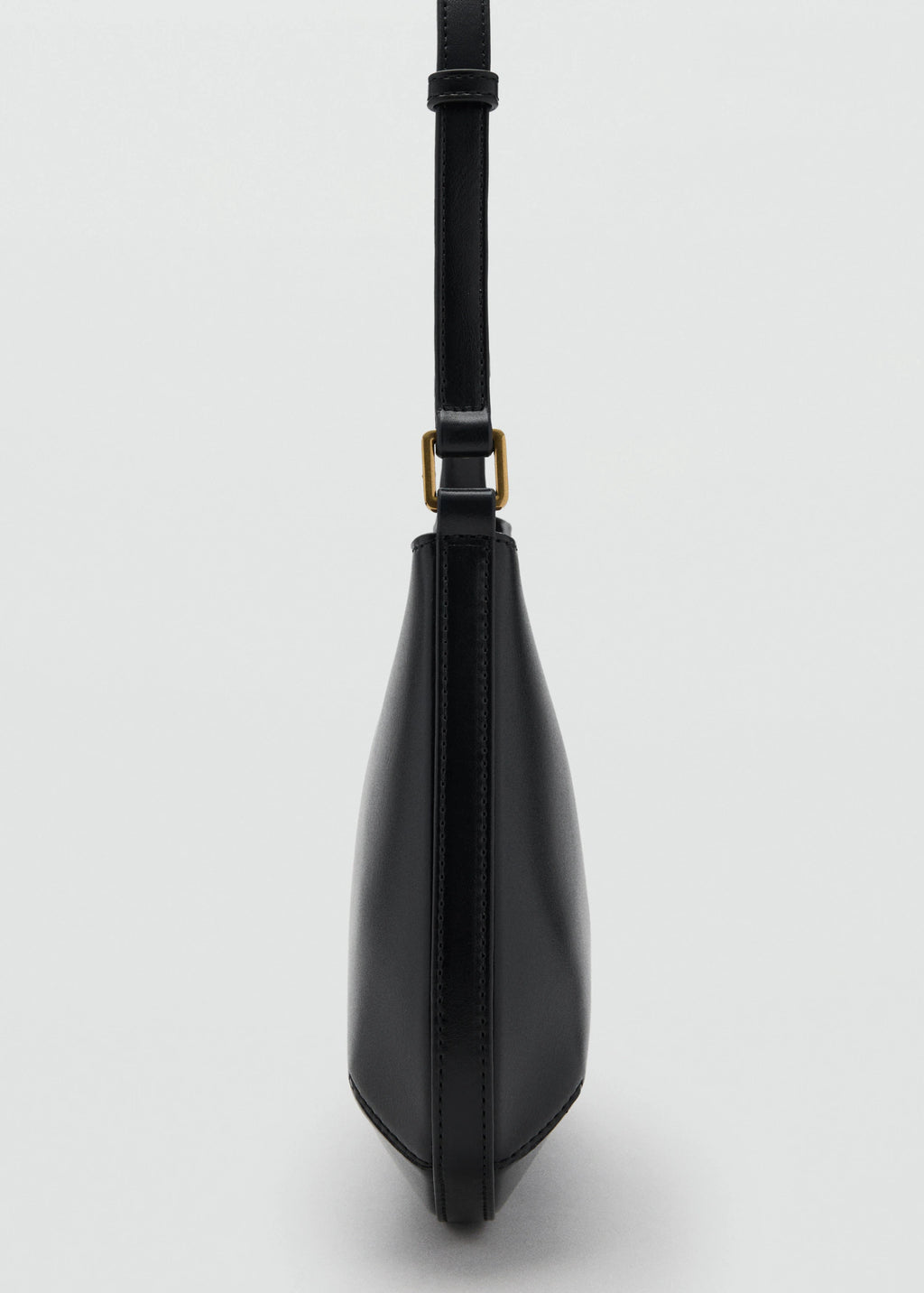 Oval Shoulder Bag Black